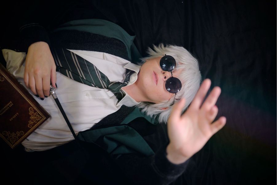 Neon_ - Gojo slytherin 
