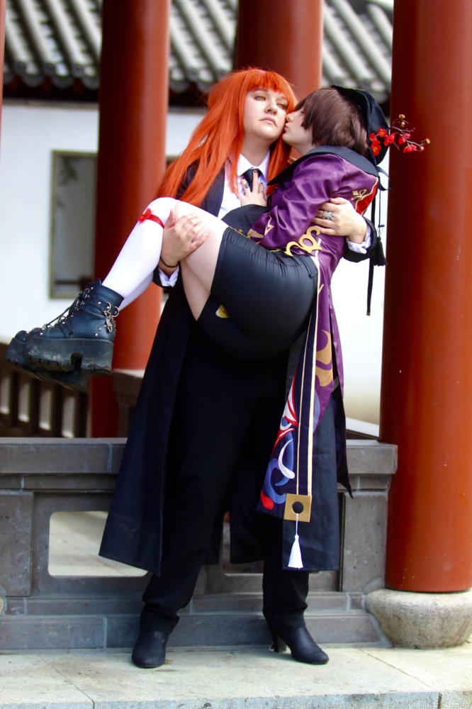 Hu Tao x Makima - Photo 23