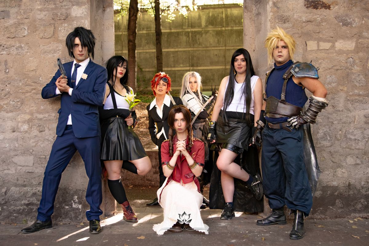 Trish_trash_cosplay, Groupe FF7 Harajuku