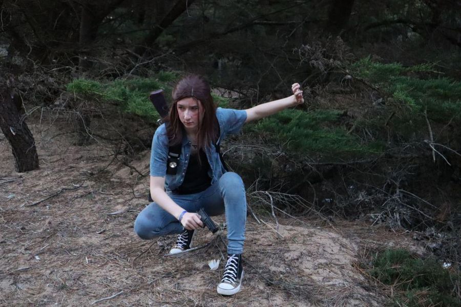 _s1lent_ech0splay - Ellie TLOU2 forest