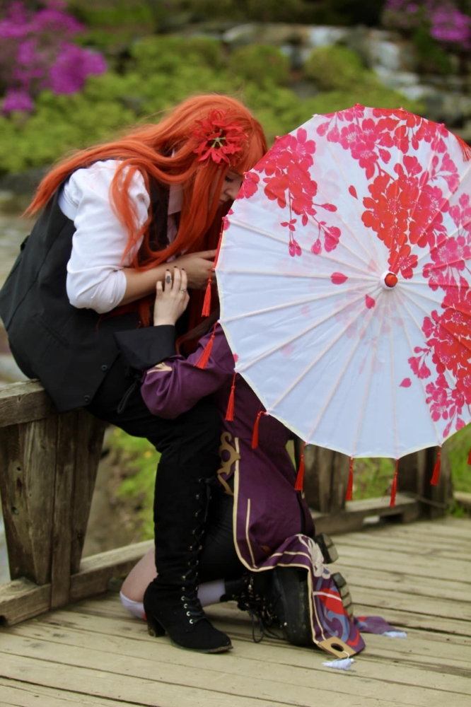 Hu Tao x Makima - Photo 46