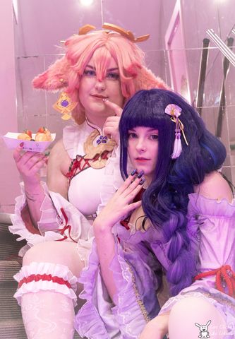 Raiden x Yae Miko