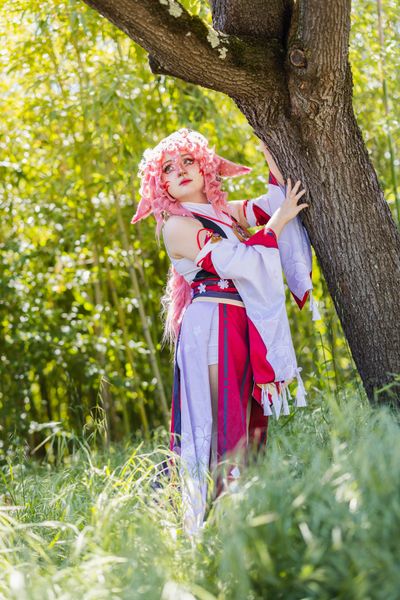 Violet_.cos - Yae miko 
