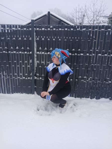 _fluffy_kiddo_ - Ganyu in snow