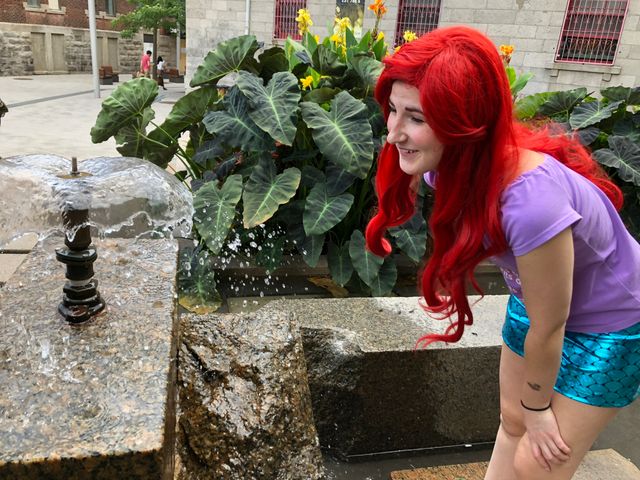 Ariel en pyjama