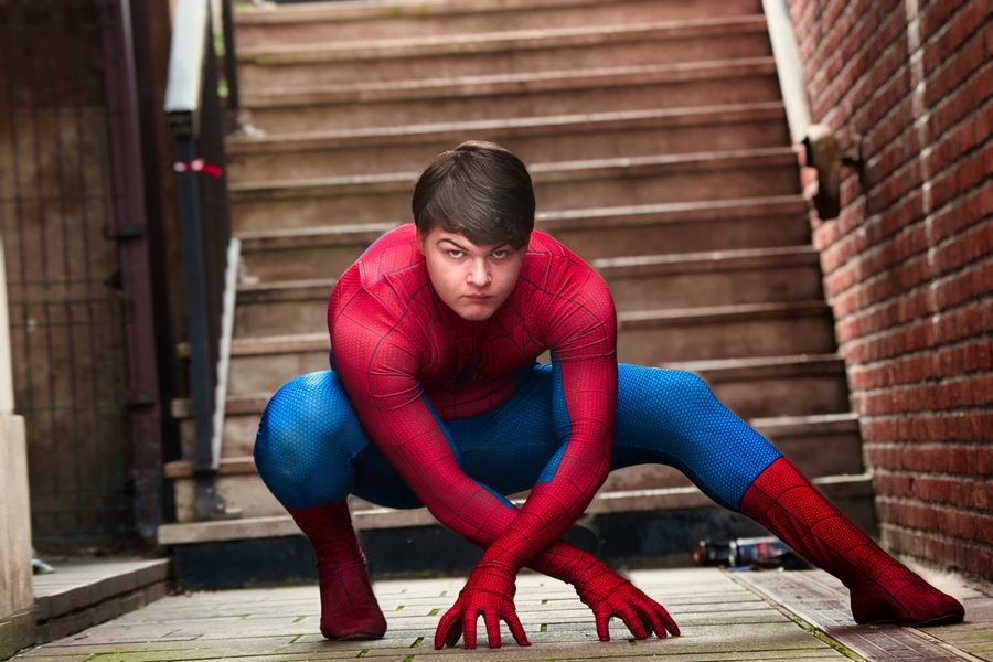 Nicosplay_ - Spidey & Capt Marvel