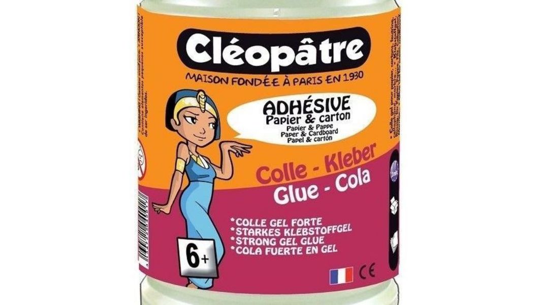 Transparent glue — illustration 1