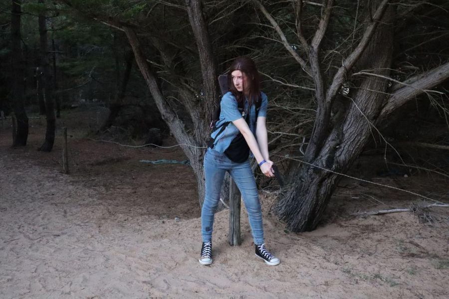 _s1lent_ech0splay - Ellie TLOU2 forest