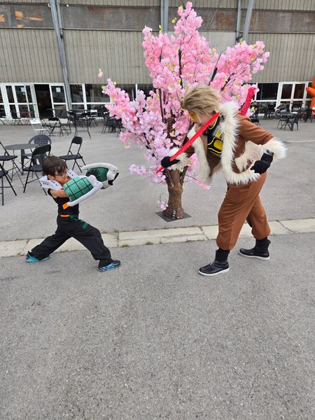 Marie_co - Hawks et mini bakugo