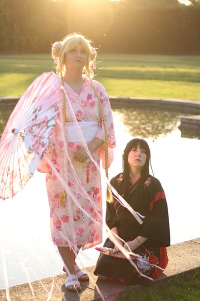 Amy-sama - Usagi&Rei (Kimono)