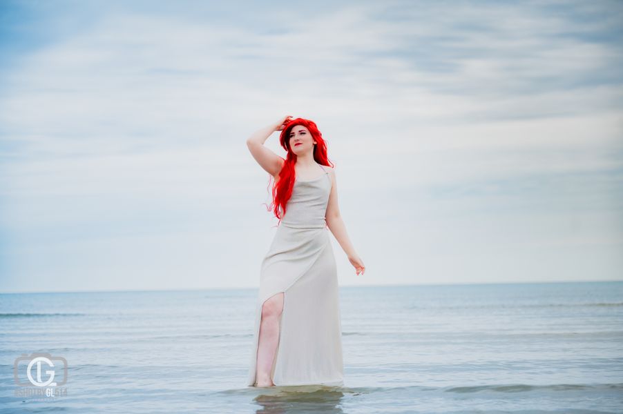 Med - Ariel à la plage
