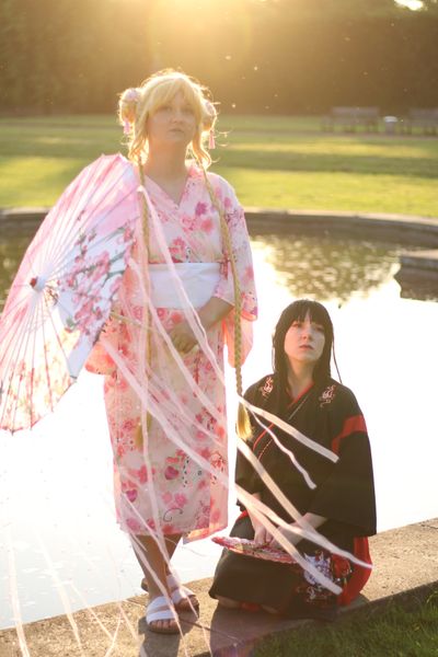Amy-sama - Usagi&Rei (Kimono)