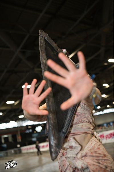 Redheart - Pyramid head 