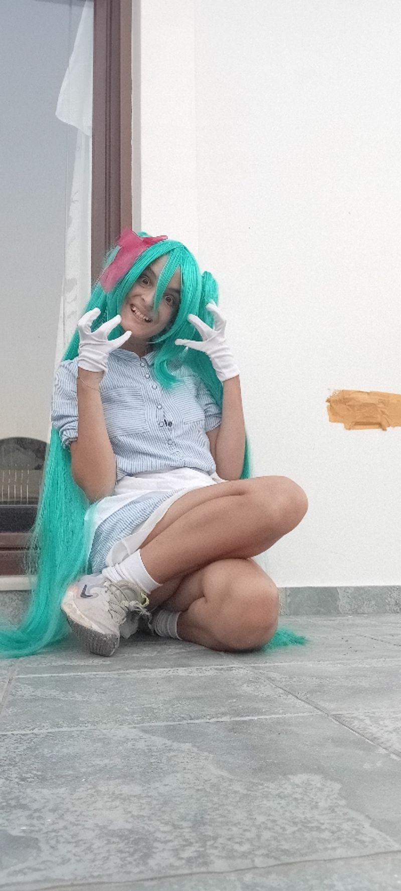 Love4cosplay – Mesmerizer Miku💙🍔⏱