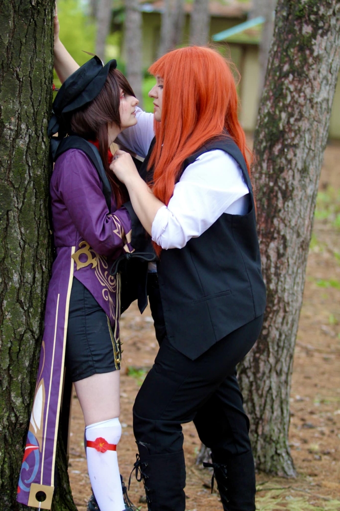 Hu Tao x Makima - Photo 3