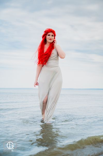 Med - Ariel à la plage