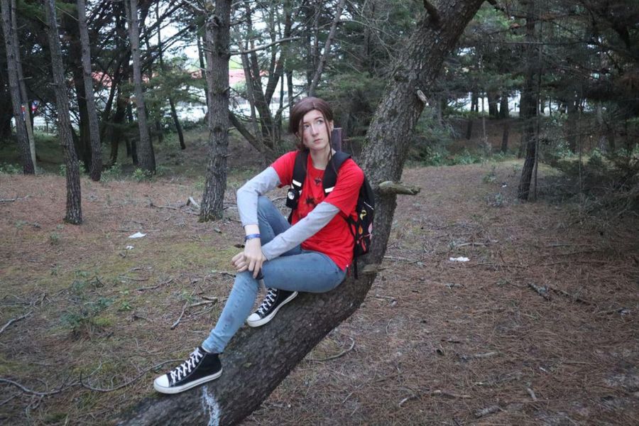 _s1lent_ech0splay - Ellie TLOU forest