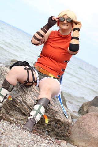 Rikku mit Yuna&Lulu