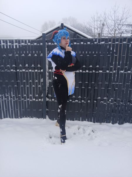 _fluffy_kiddo_ - Ganyu in snow
