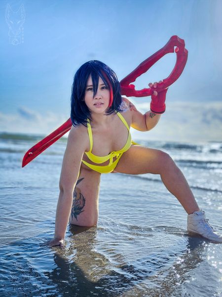 Wildshine_cosplay - Ryuko swimsuit