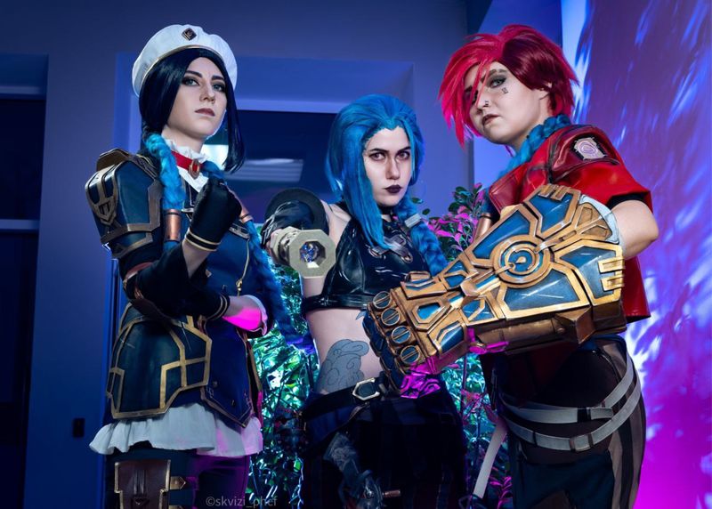 Cosplays from Arcane