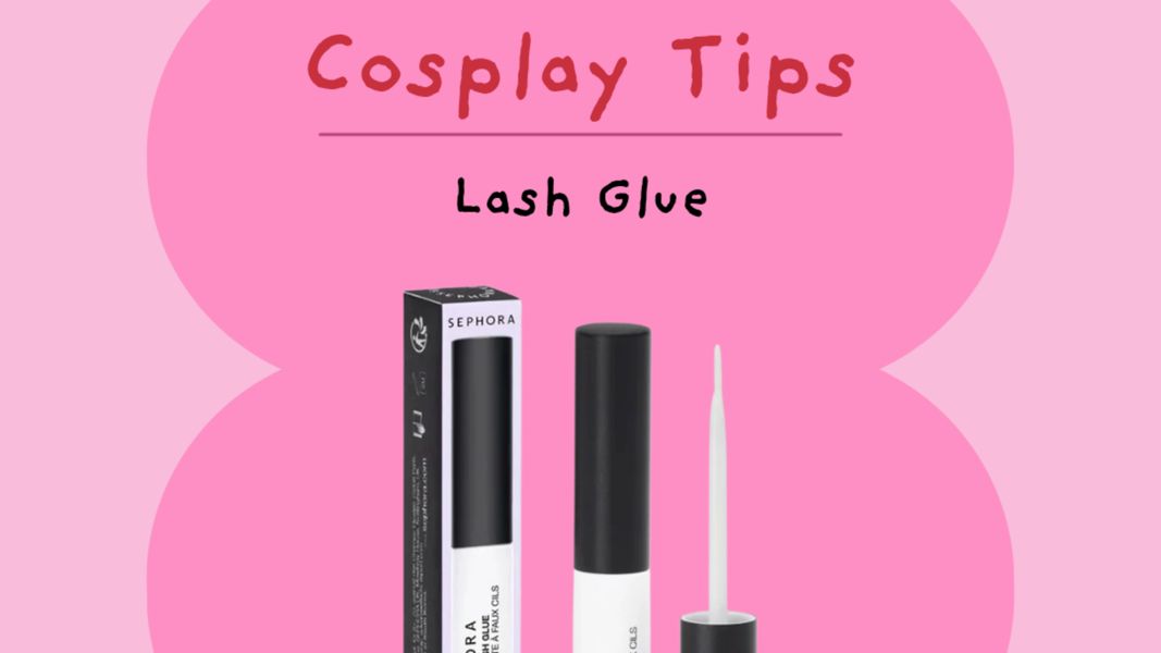 Glue has false eyelashes — illustration 1