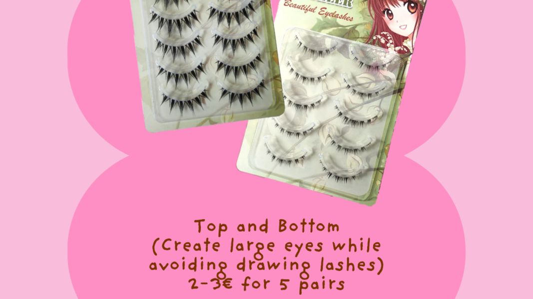False eyelashes — illustration 2