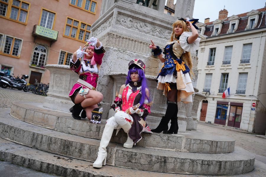Elxsouille - Shooting fontaine