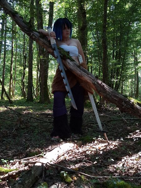 Ruby.cosplay.creations - Inosuke en forêt 