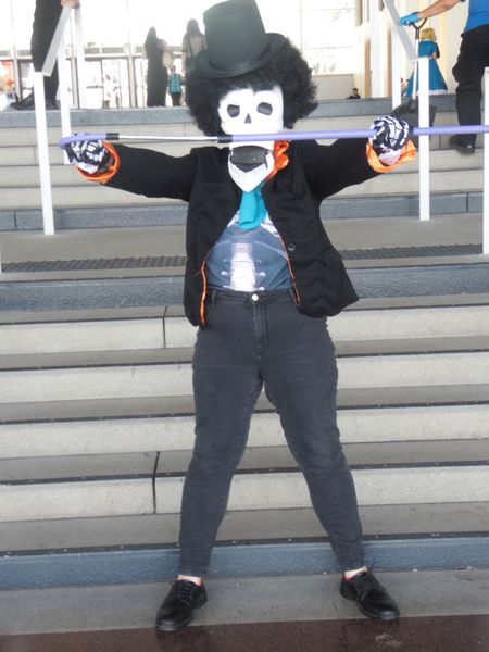 Ame-cosplay - Brook - Japan Expo