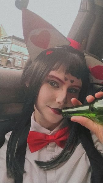 Shinoka_cosplay - husk ( hazbin hôtel)