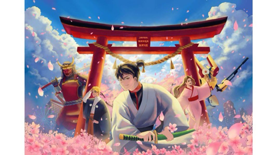 Japan manga wave