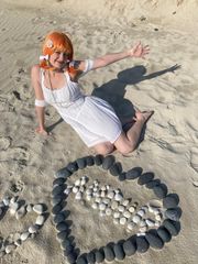 Chika white dress 2 preview 2