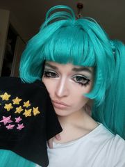 MikuGyaru Makeup WIP preview 2