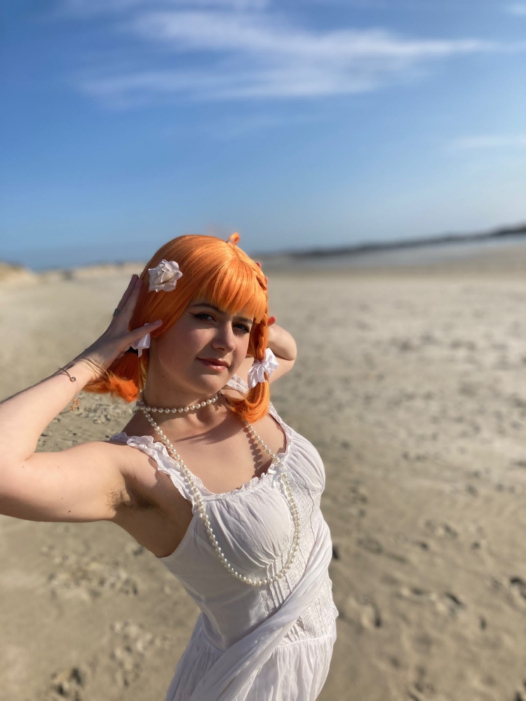 Chika white dress 2 - Photo 14