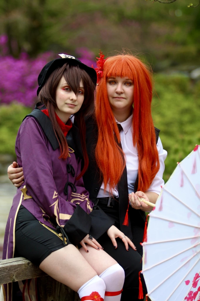 Hu Tao x Makima - Photo 43