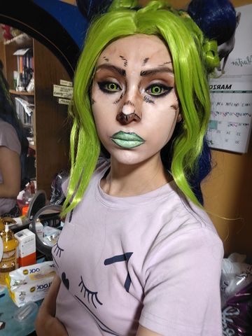 Jojo makeup practice