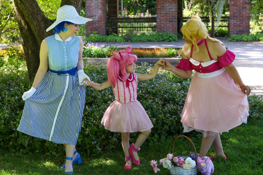 Amy-sama - Usagi,Ami&Chibi-Usa
