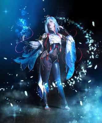 Little_neptune_, Shenhe (Genshin Impact)