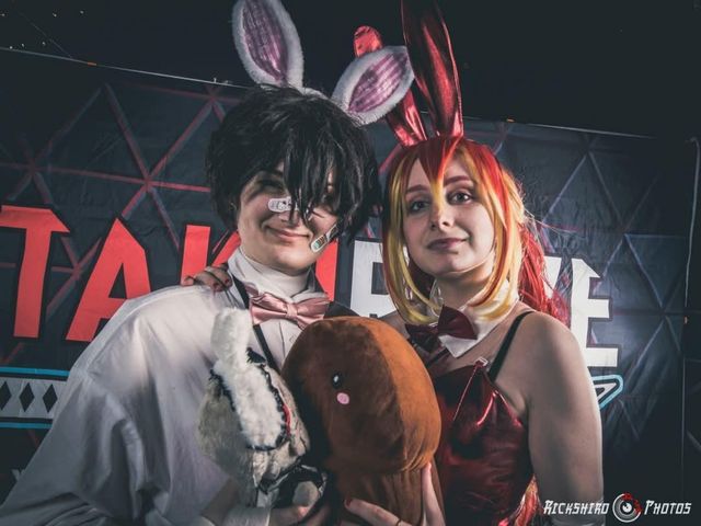 Bunny cosplay Rave