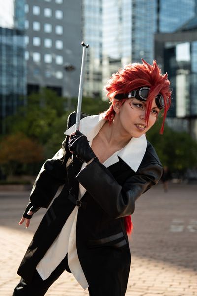 Trish_trash_cosplay - Shooting FF7 Défense