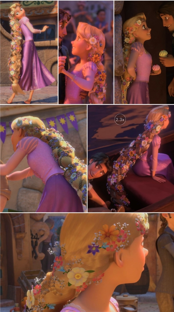 Perruque Raiponce  - Photo 3