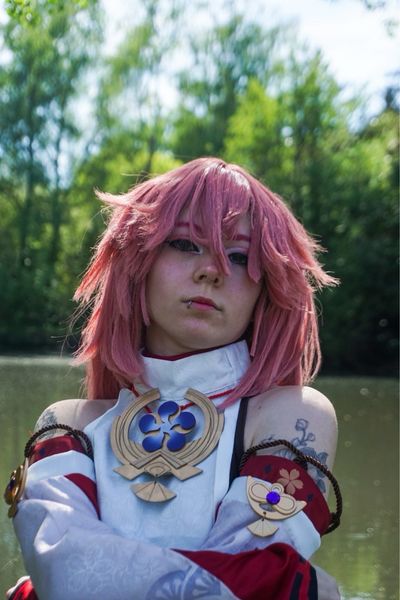 Crow.n_cos - 1st Yae Miko shoot 