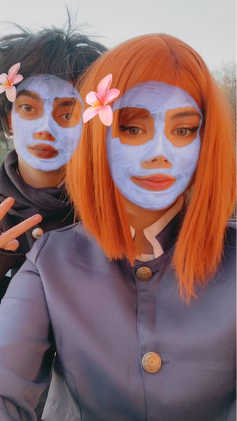 ✨aki_cosplay✨ - nobara and megumi 