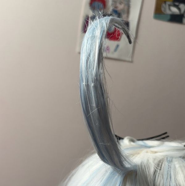 Paste hair — illustration 1
