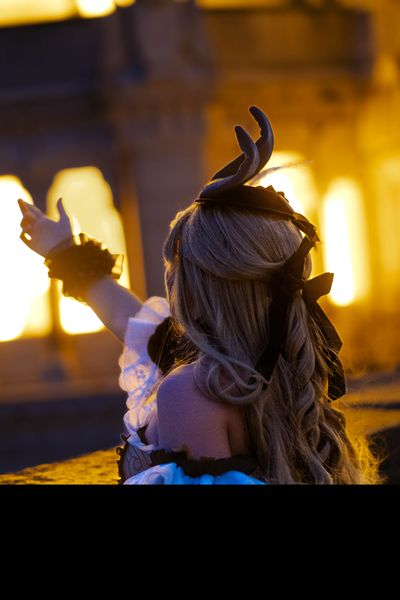 Elxsouille - Shooting fontaine