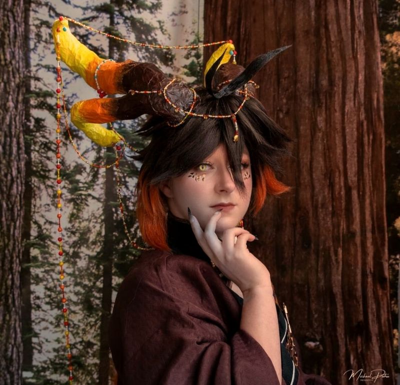 Lycoris_rouge – Zhongli Antiquity Exuvia 