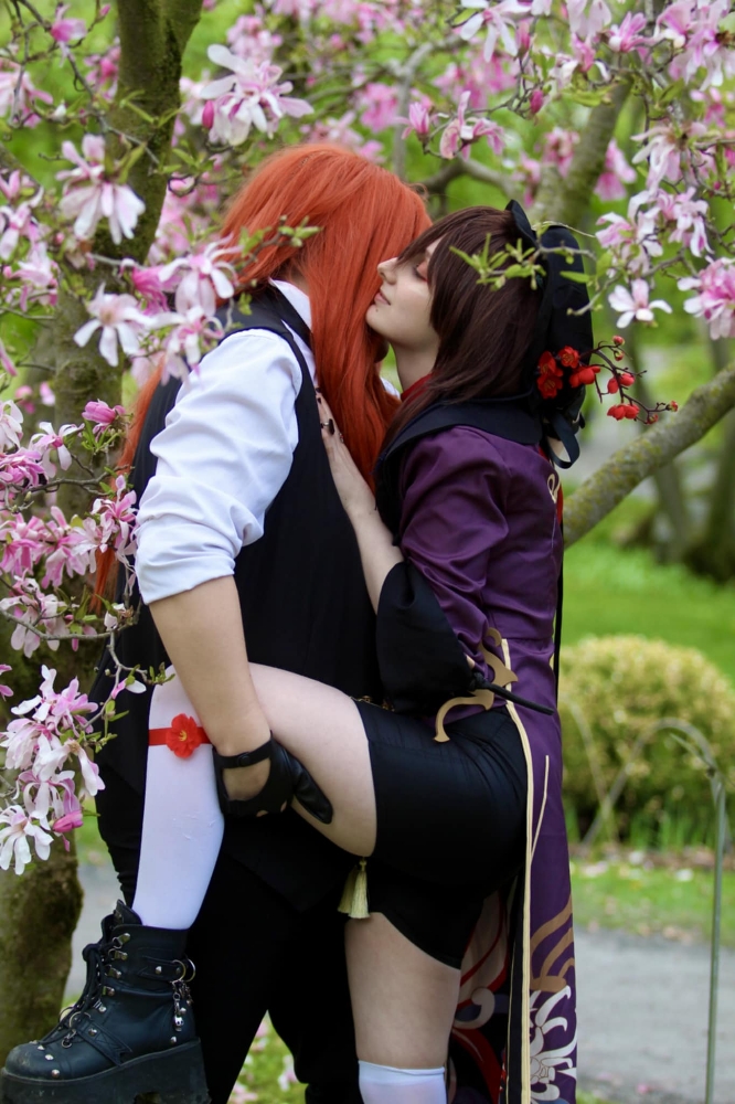 Hu Tao x Makima - Photo 82