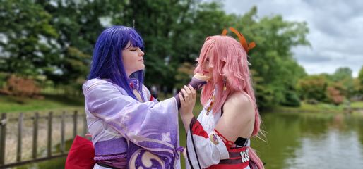 Yae miko / raiden preview 3