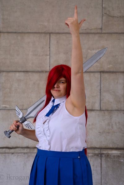 Licornaude_cosplay - Erza made in Asia